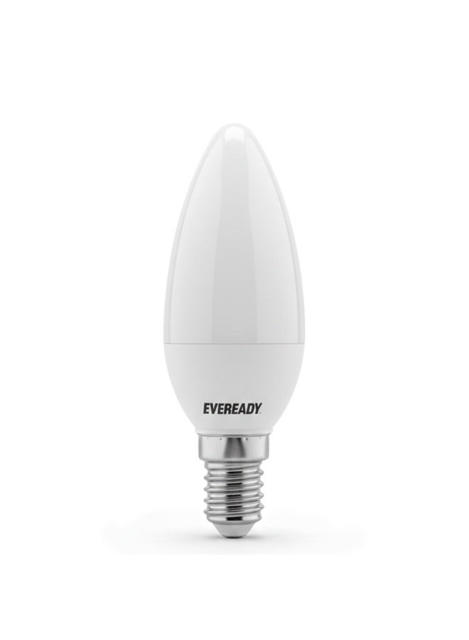 إفريدي مصباح LED A60 بقوة 5 واط وقاعدة E27، لون أبيض دافئ 3000 كلفن - مصباح LED موفر للطاقة بقوة 500 لومن، يعادل مصباحًا متوهجًا بقوة 42 واط للإضاءة المنزلية - Image 1